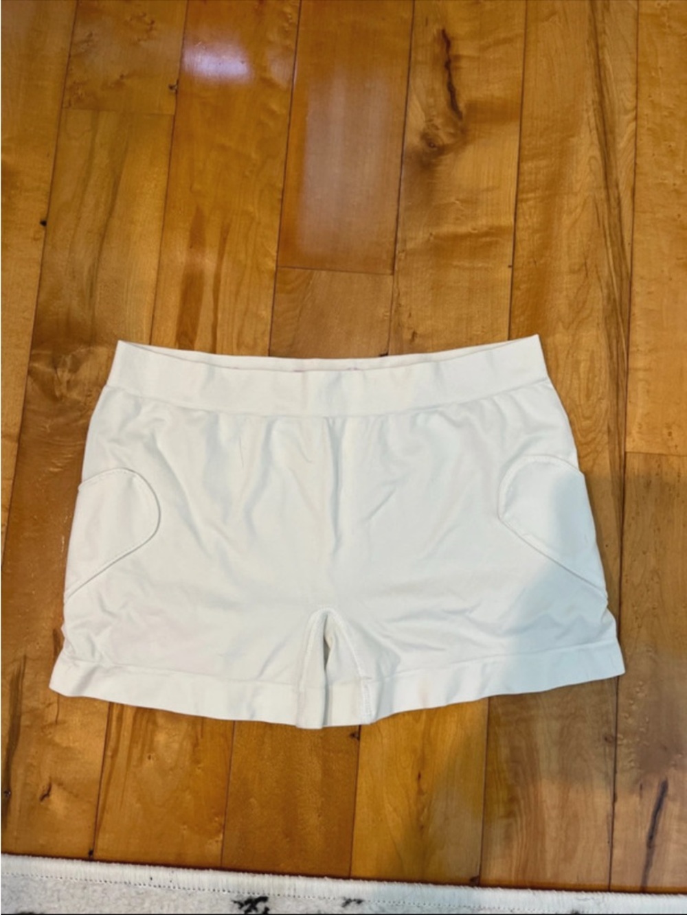 Vintage Y2K Tennis Shorts with Heart Pockets